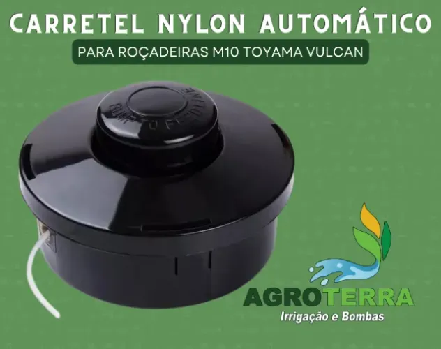 Carretel Nylon Automático para Roçadeira