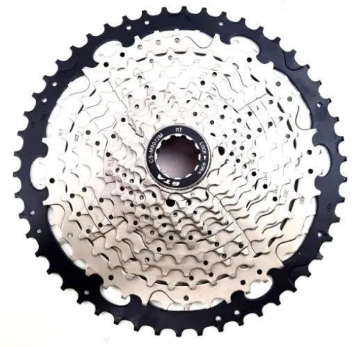 Cassete K7 Bicicleta GTA 12v 11-50 dentes Aranha em Aluminio 9505