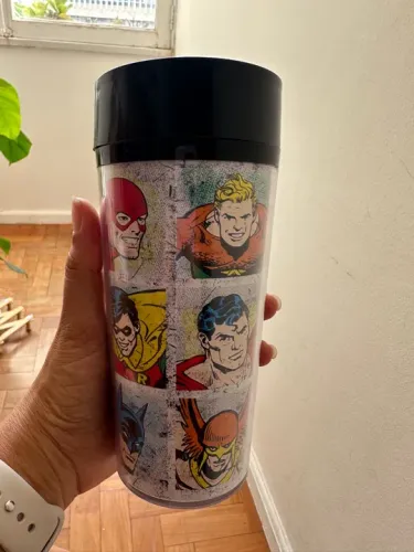 Copo termico heróis