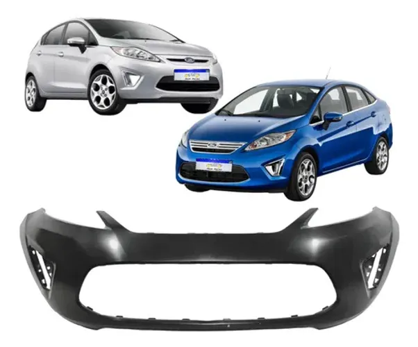 Parachoque Dianteiro Ford New Fiesta 2011 2012 2013 Mexicano