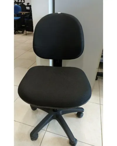 Cadeira para Escritório Preto com Rodinhas Confortável