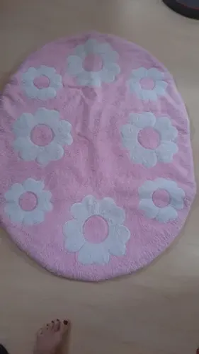 Tapete infantil rosa 