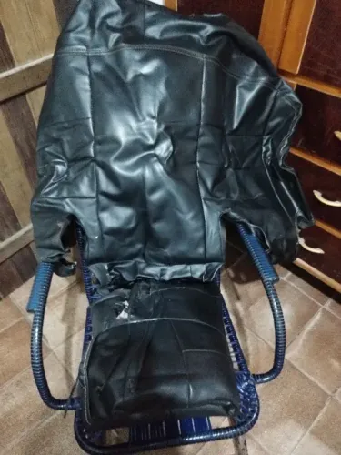 Capa para banco traseiro do Fox de couro