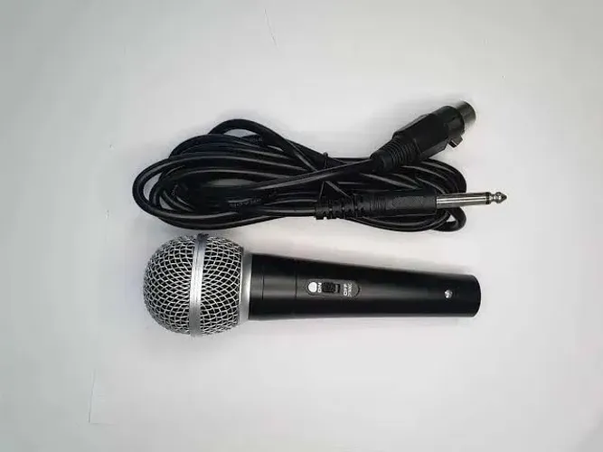 Microfone novo com fio m58