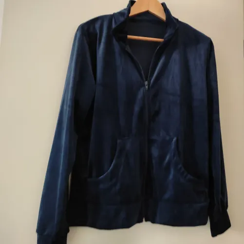 Conjunto de moletom feminino de veludo 
