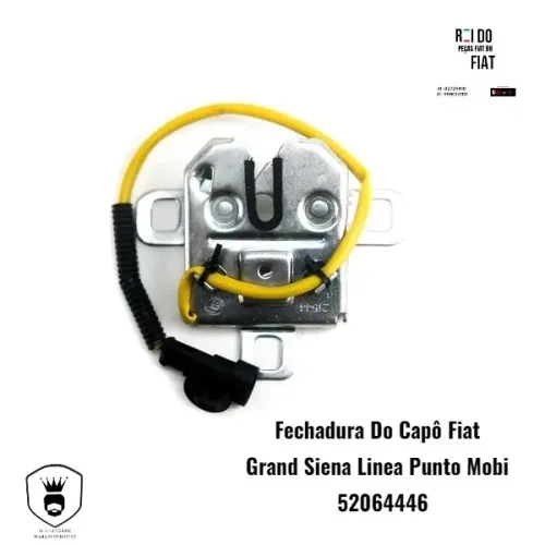 Fechadura do capo grand siena linea punto mobi 52064446 usada original