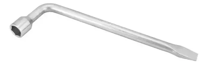 Chave De Roda Tipo L Com Escapula De 17mm Universal