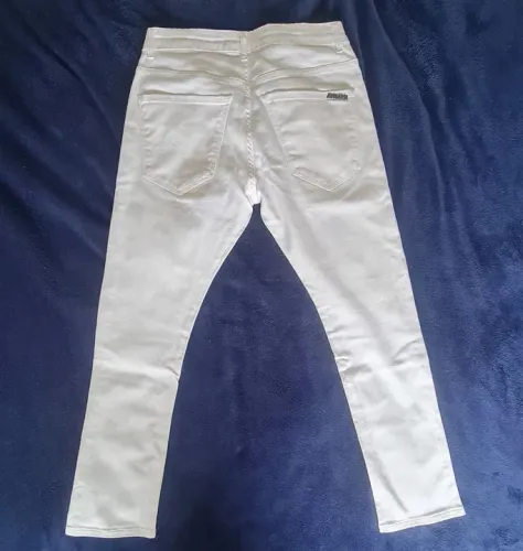 Calça Jeans John John Branca