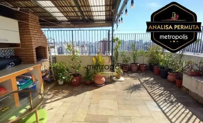 Cobertura à venda, 122 m² por R$ 894.000,00 - Vila Gumercindo - São Paulo/SP