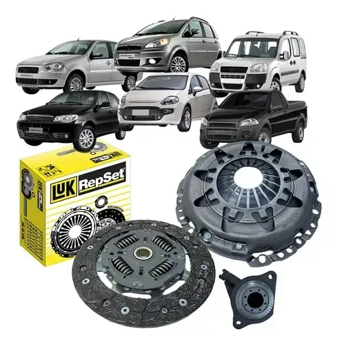 Kit Embreagem Palio 1.8 Renegade 1.8 16v 15/ Argo 1.8 6/17 C/ Atuador Cod: 040211