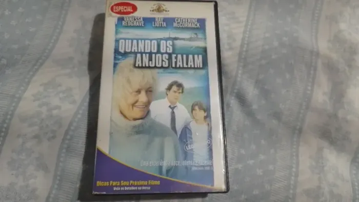 Fita Vhs Filme Quando Os Anjos Falam - Lote 2 Drama