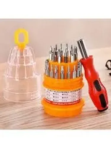Kit de Chaves Multifuncionais com 31 Pontas Diferentes