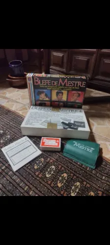 Jogo Antigo Blefe de Mestre