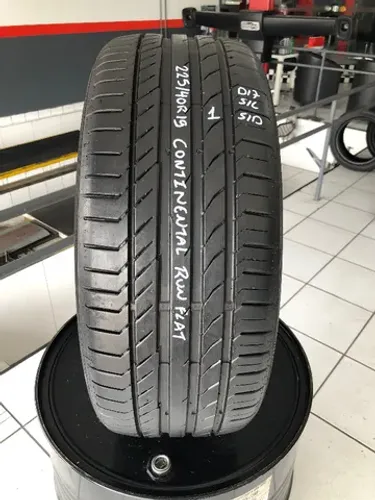 Pneu 225/40r19 Continental Contisportcontact 5 89y Run Flat (seminovo)