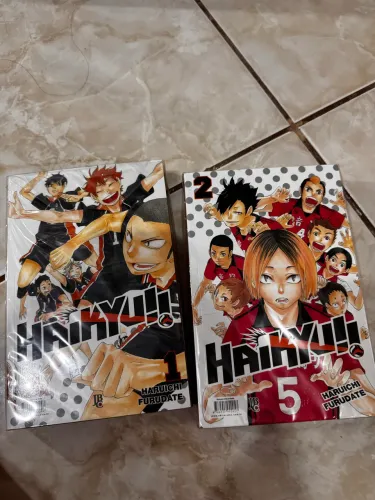 Manga Haikyu!! volume 1 e 2