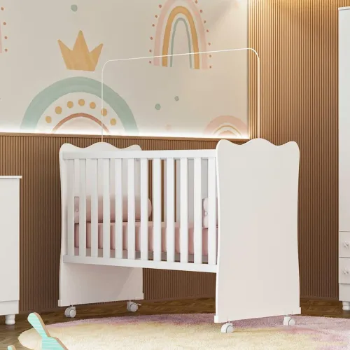 Berço infantil com rodizios