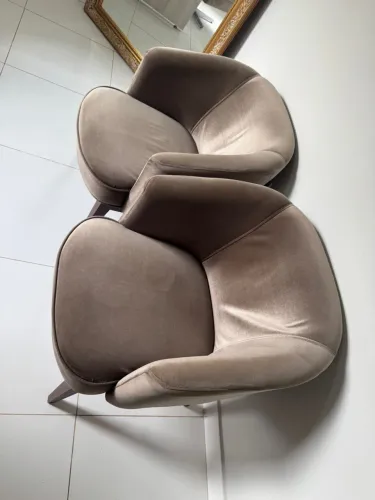 Poltronas Aveludadas