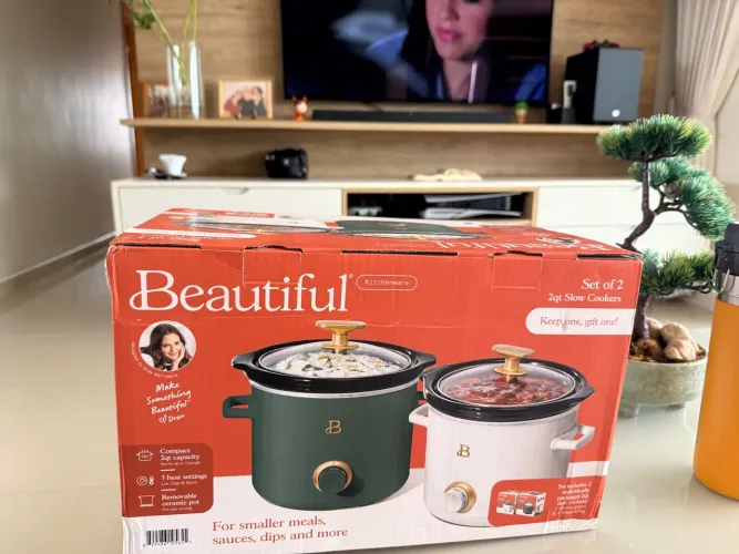 Conjunto de Panelas Lentas 2qt - Novo! vendo 1 vieram duas 