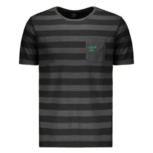 Camisa Umbro Stripe Preto/Cinza Tamanho: P