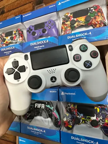 Controle PS4 PC TV Diversas Cores e Modelos ENTREGAMOS COM GARANTIA
