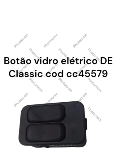 Botão vidro elétrico DE Classic 