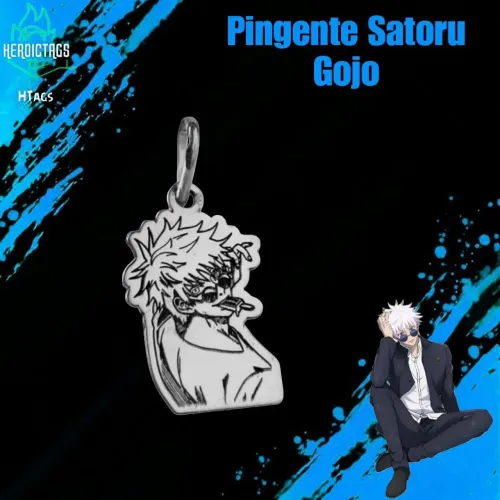 Pingente de Prata - Satoru Gojo (Jujutsu Kaisen)