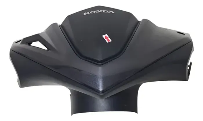 Carenagem Frontal Guidão Honda Elite 125 19/24 Detalhe 57184 Preto
