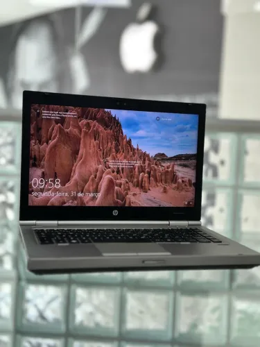 Notebook HP Elitebook Intel i5 8GB 120GB Cor Prata