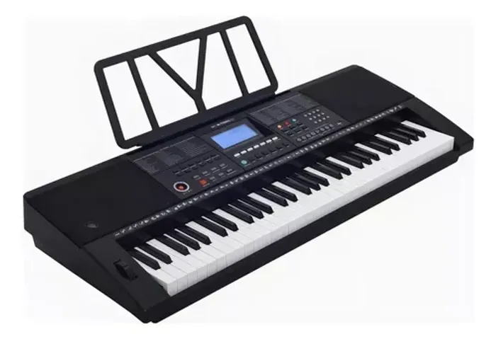 Teclado Musical Midi Mxt M-t5000 61 Teclas 500 Ritmos Preto