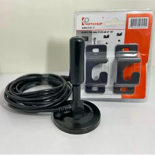 kit antena HD digital + suporte TV LED 13-70 polegadas