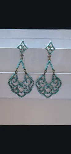 Brinco da Metal Nobre Azul