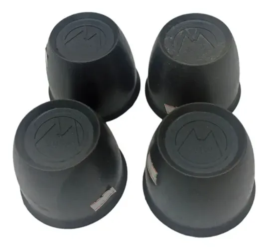 Kit Calota Central Cubo Roda Copinho Vw Fusca