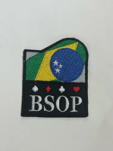 Patch Poker BSOP Antigo Nunca Usado