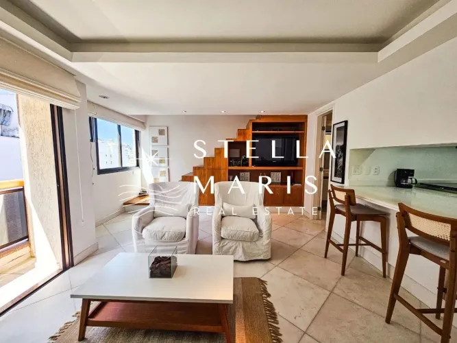 Ipanema Ville Residence, Flat duplex reformado com varanda à venda em excelente localizaçã