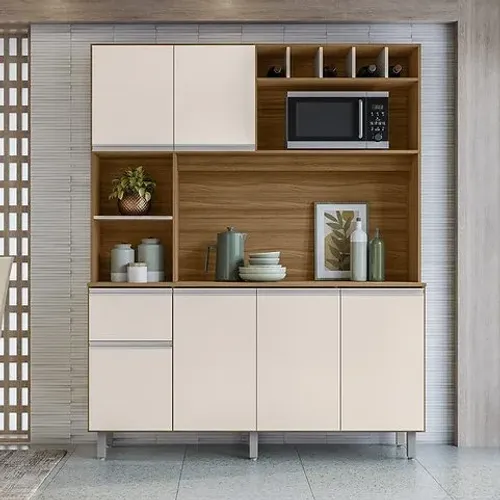 Fabuloso Kit Cozinha Alice Poliman - Entrega e montagem grátis p/ Fortaleza