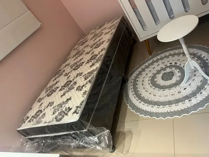 Promoção de Fábrica Cama Luxo Solteiro 08cm Nova