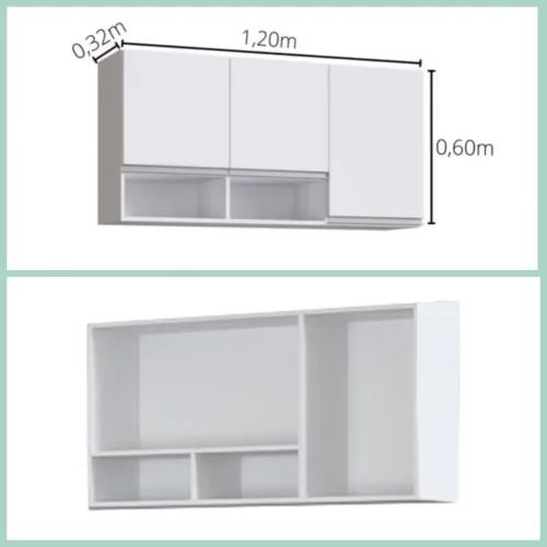 Armário aéreo 1.20cm - entrego hoje 