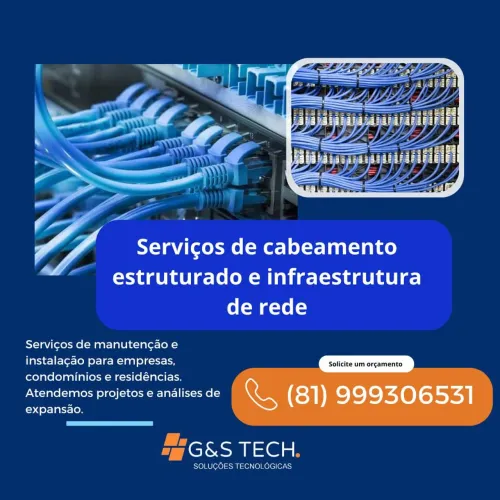 Cabeamento estruturado e infraestrutura de rede