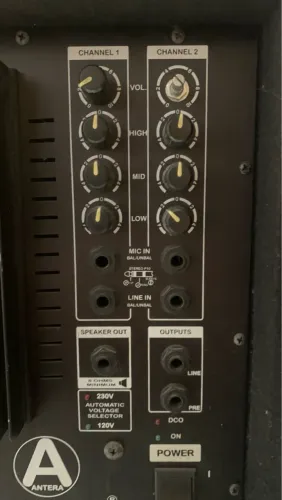 Caixa de som Antera CP12.1A 