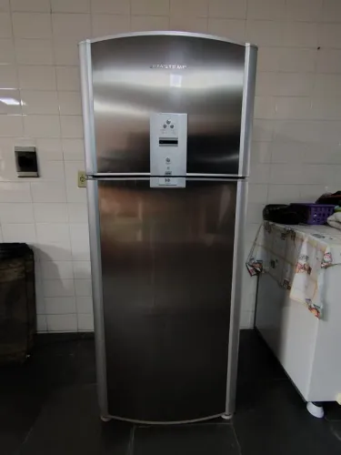 Geladeira inox Brastemp frost free 450 ltrs