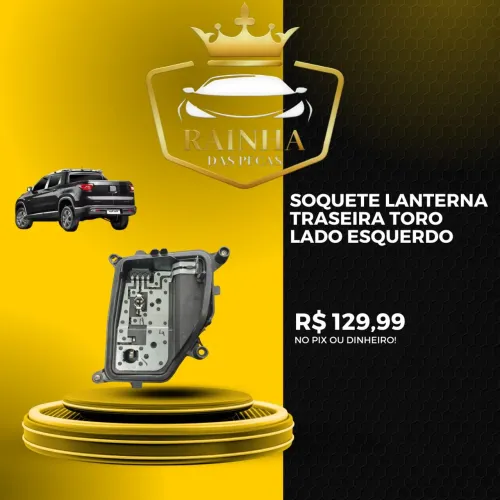 Soquete Lanterna Traseira Toro