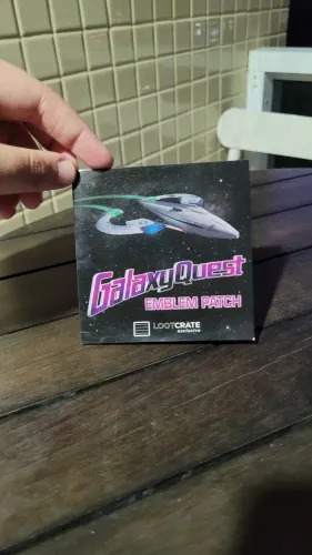 Emblema Patch Galaxy Quest Loot Crate