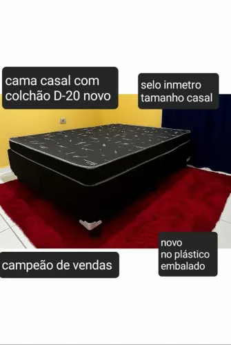 Melhor preço e aqui cama casal nova garantia entrego