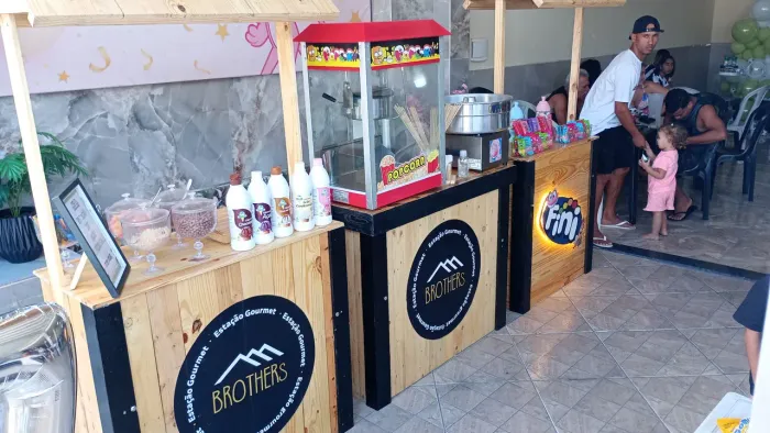 Estação de Açaí + Sorvete+ Pipoca + Algodão doce + FINI 