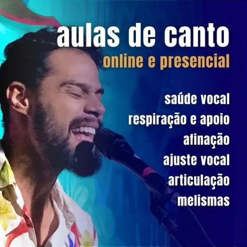 Aulas de Canto - Iniciante ou intermediário