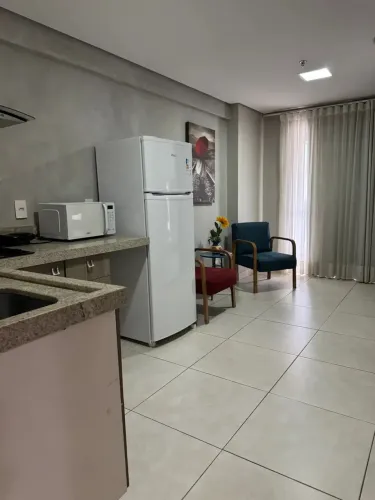 Flat aluguel 38 m2 mobiliado no Jardim Goiás Goiânia - GO
