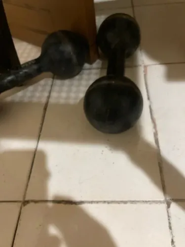 Par de Halteres de Ferro - 7Kg