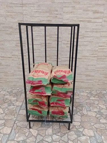Carrinho para carvão 2kg 100x50x50