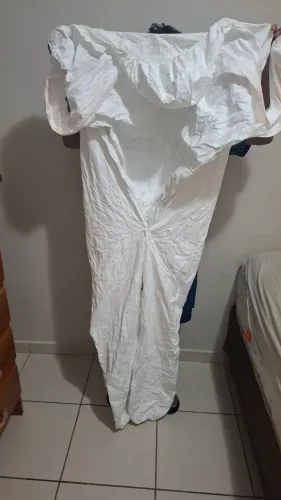 Macacao químico branco XXG dupont