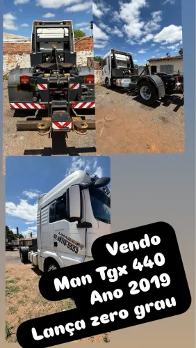 Guincho Lança zero grau - Man Tgx 440 2019
